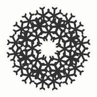 diseño decorativo y ornamental mandala vector