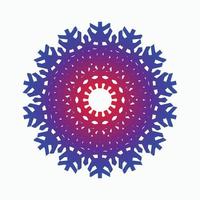 Mandala Decorative And Ornamental Abstract Colorful design vector