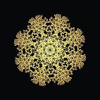 luxury gold mandala vector design