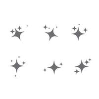 Star icon Template vector