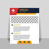 Cover designs for annual reports and business catalogs vector