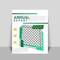 Cover designs for annual reports and business catalogs vector