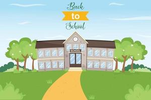 back to school background vector