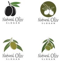 olive icon vector illustration design template