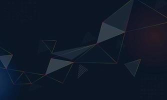 Abstract background with colorful triangles shapes vector