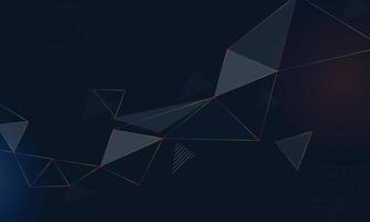 Abstract background with colorful triangles shapes vector