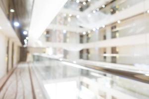 Abstract blur and defocused hotel and lobby interior photo