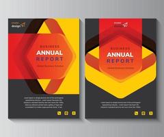 Annual Report design Layout Multipurpose use for any Business Project, annual report, Brochure, flyer, Poster, Booklet, etc. vector