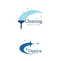 Cleaning logo and symbol ilustration vector template