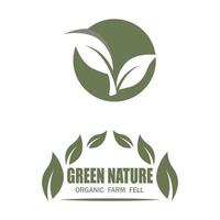 Leaf and Shutter Lens Aperture for Nature Photographer logo design inspiration vector