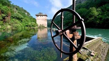 Stifone of Narni in the Umbrian valleys and the black river video