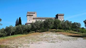 rocca di narni medieval building characteristic of the place video