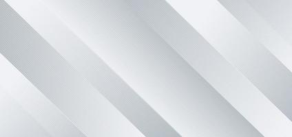 Abstract diagonal white and gray gradient stripe lines background. Modern concept. vector