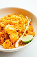 arroz frito con mariscos
