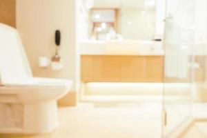 Abstract blur and defocused bathroom and toilet interior photo