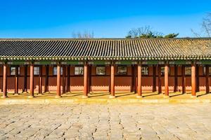 Gyeongbokgung palace in South Korea photo