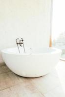 Bathtub decoration interior photo