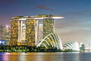 Singapore city skyline photo