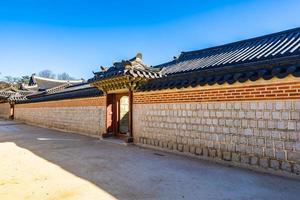 Gyeongbokgung palace in South Korea photo