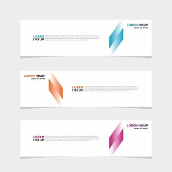 banner de vector moderno fondo web plantilla de diseño abstracto