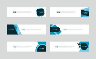 Modern vector banner web background abstract design template