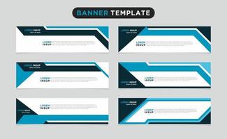 Modern vector banner web background abstract design template