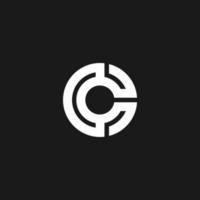 C Logo monogram modern design template vector