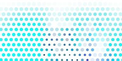 Light blue dots vector template with circles.