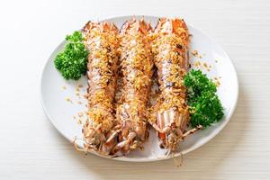 Fried Mantis Shrimp with Garlic photo