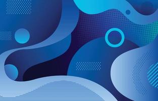 Blue Dynamic Background vector