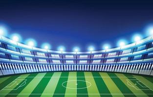 Soccer Stadium Background vector