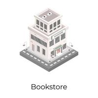 Book Store and Library vector