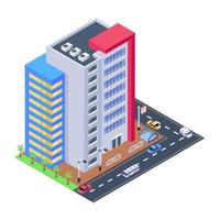 Sky  Scraper Building vector