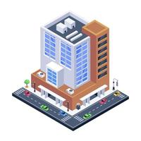 Urban Building Architecture vector