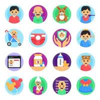 Baby Care and Accessories vector