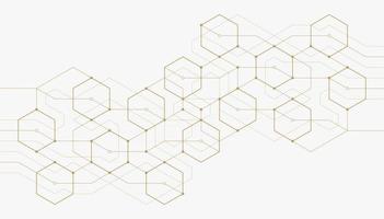 Abstract geometric lines. Connection and social network. Concept with lines and dots. Minimalistic Design. vector