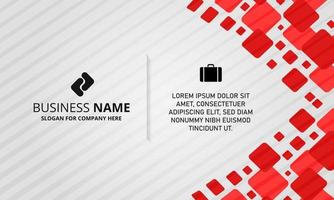 Modern Red Business Corporate Background With Stripes vector