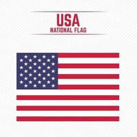 bandera nacional de estados unidos vector