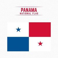 bandera nacional de panamá vector