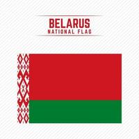 bandera nacional de bielorrusia vector