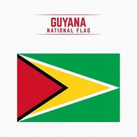 National Flag of Guyana vector