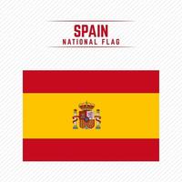 bandera nacional de españa vector