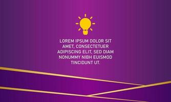 Abstract Lined Purple Presentation Background vector