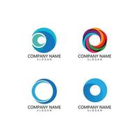 circle logo vector