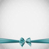Abstract Beauty Background with Bow and Ribbon. Vector Illustration