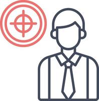 Business Target Icon vector