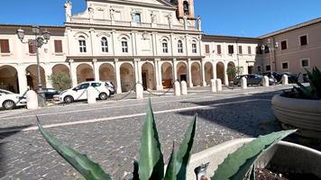 cathedral of the church of terni in the historic part of the city video