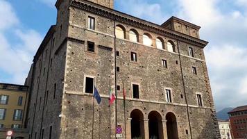 Palazzo Spada comune de Terni en el centro de la ciudad. video