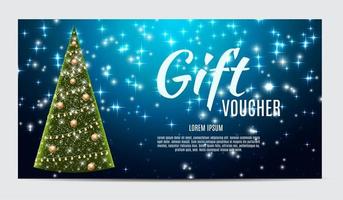 Christmas Sale Banner Background. Business Discount Card. Vector Illustration