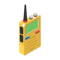 Walkie Talkie Elements vector